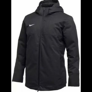 Nike Team Training Down Fill Parka Jacket Black 915036-010 Men's Size XXXL 3XL